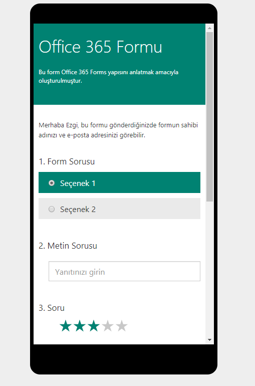 Microsoft Forms